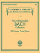 The Indispensable Bach Collection piano sheet music cover